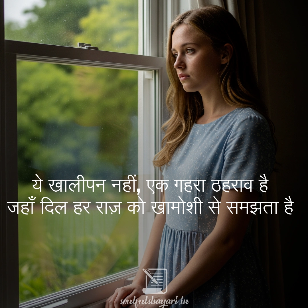 Dard Bhari Shayari: Heart Touching Sad Poetry in Hindi 5 ठहराव का दर्द _ The Stillness Within – Deep Hindi Poem | dard bhari shayari