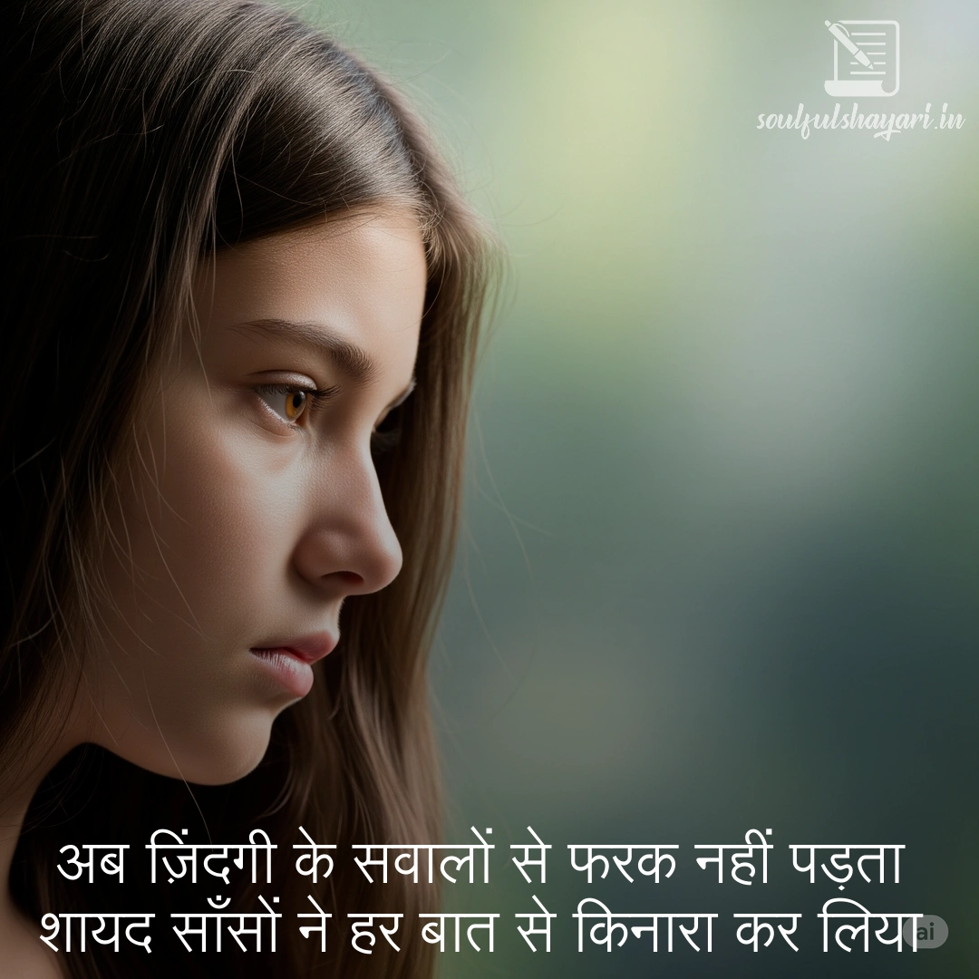 Dard Bhari Shayari: Heart Touching Sad Poetry in Hindi 1 सवालों की चुप्पी _ Silent Questions – Hindi English Poetry